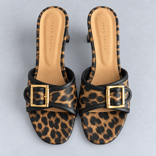 Zapatilla Leopardo