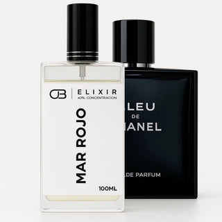 MAR ROJO inspirado en Bleu de Chanel